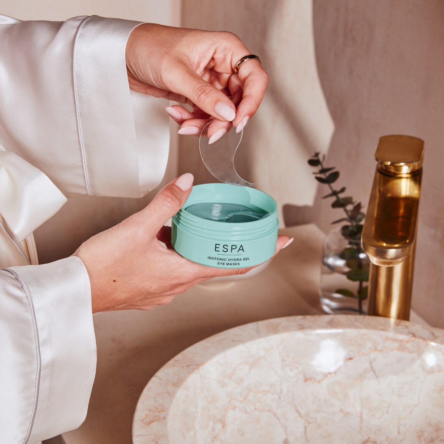 ESPA Isotonic Hydra Gel paakių kaukės, 60vnt