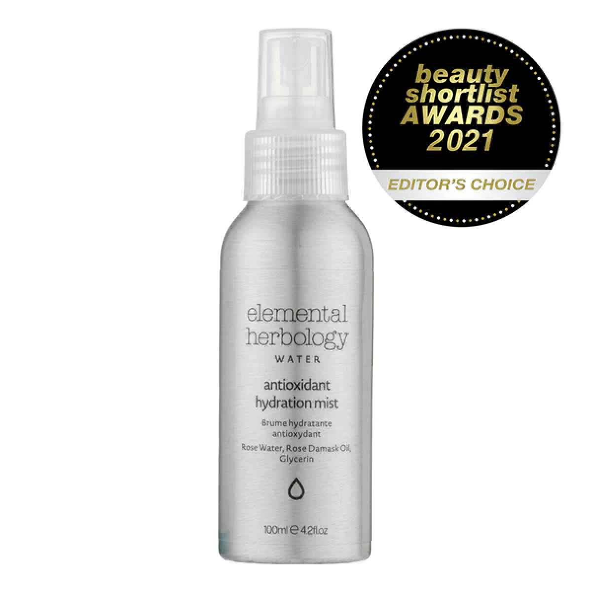 ELEMENTAL HERBOLOGY Antioxidant drėkinanti dulksna, 100 ml