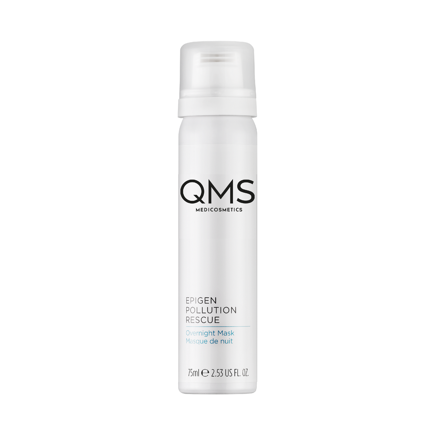 QMS Epigen Pollution Rescue Overnight naktinė veido kaukė, 75ml