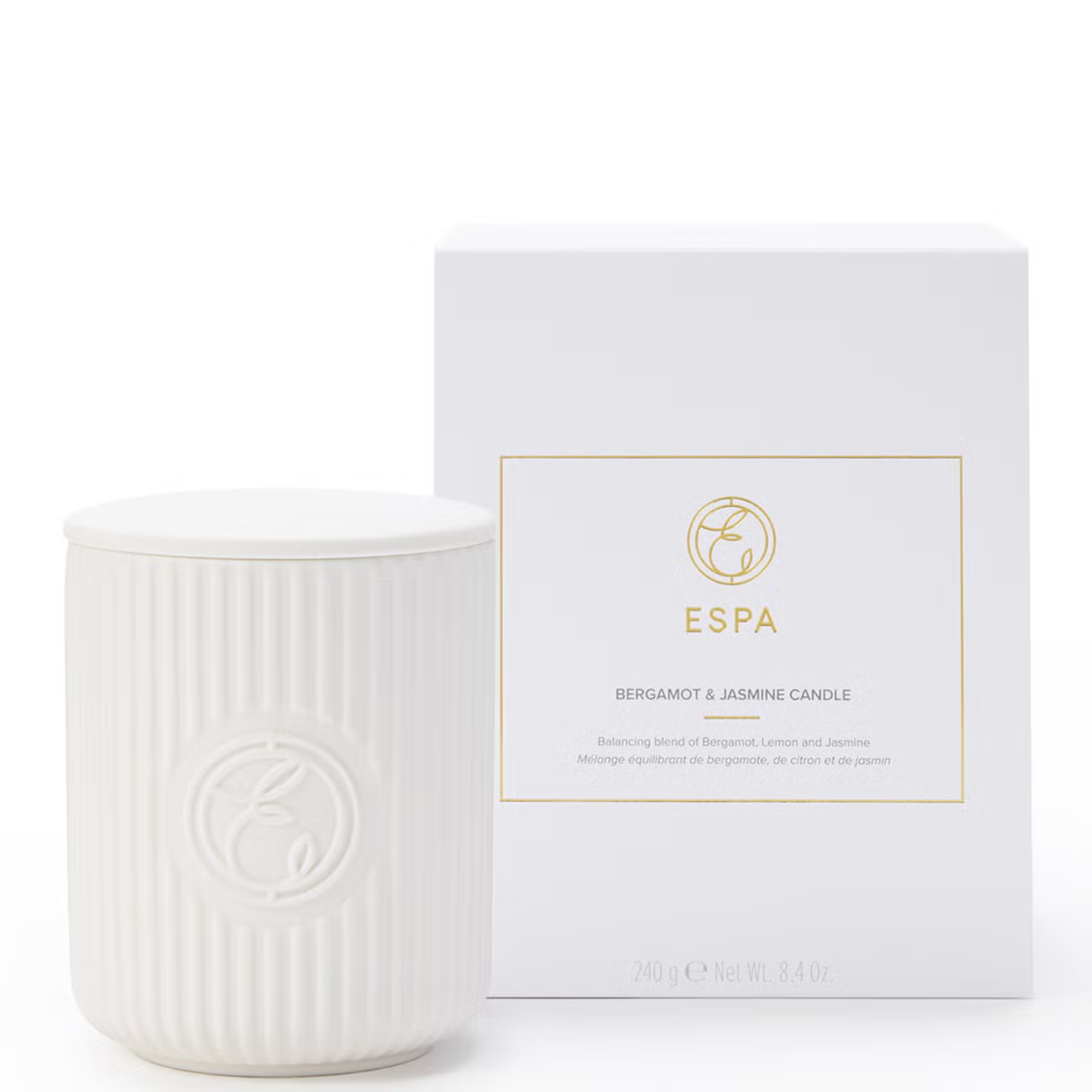 ESPA Bergamot & Jasmine aromaterapinė žvakė, 240 g