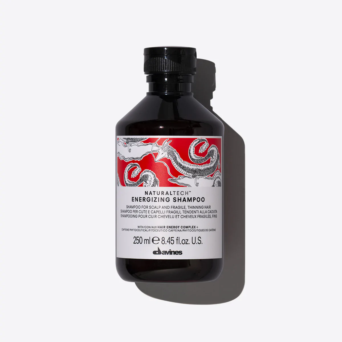 DAVINES šampūnas nuo plaukų slinkimo PH: 5.5 | ENERGIZING