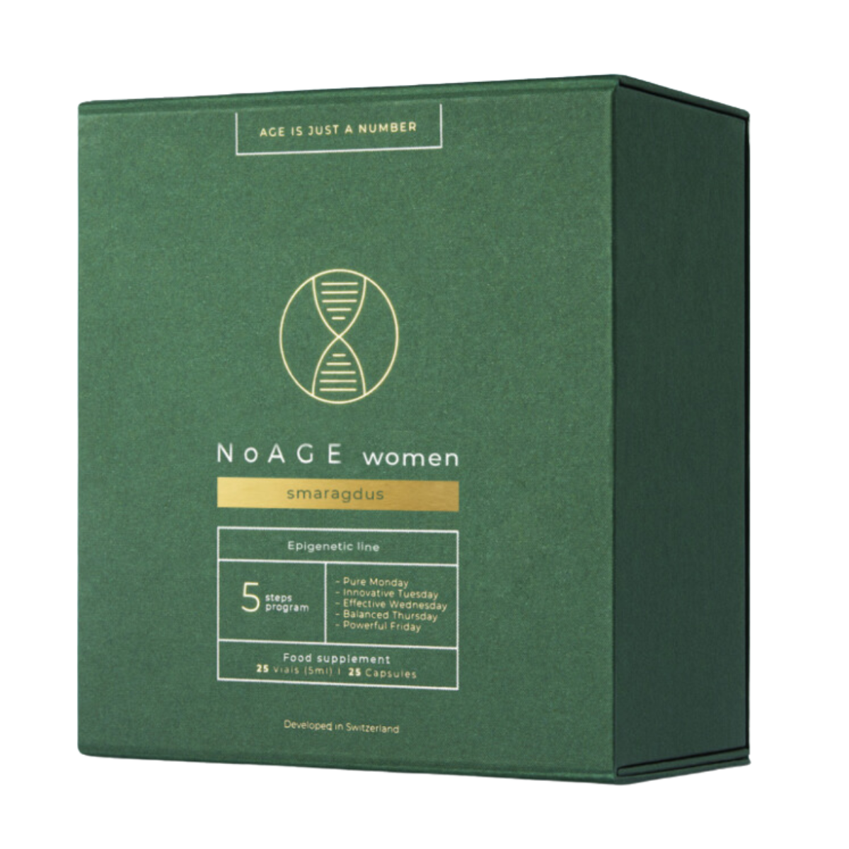 NoAGE women smaragdus unikalios sudėties maisto papildas