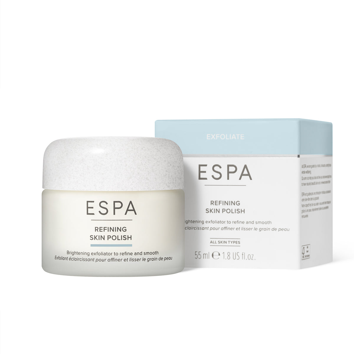 ESPA Refining veido odos šveitiklis, 55 ml