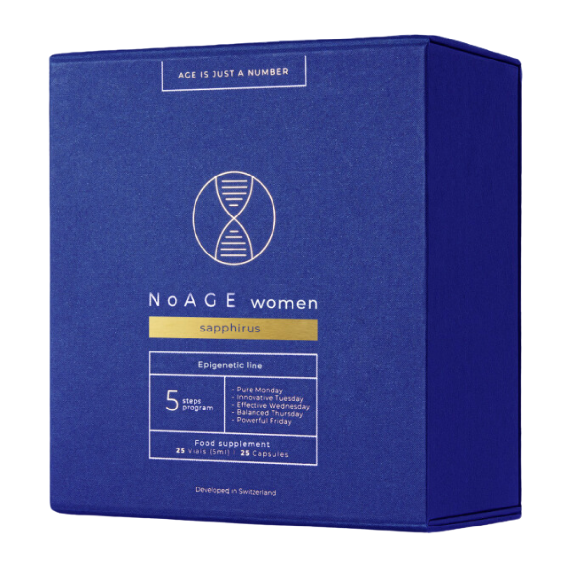 NoAGE women saphirus unikalios sudėties maisto papildas