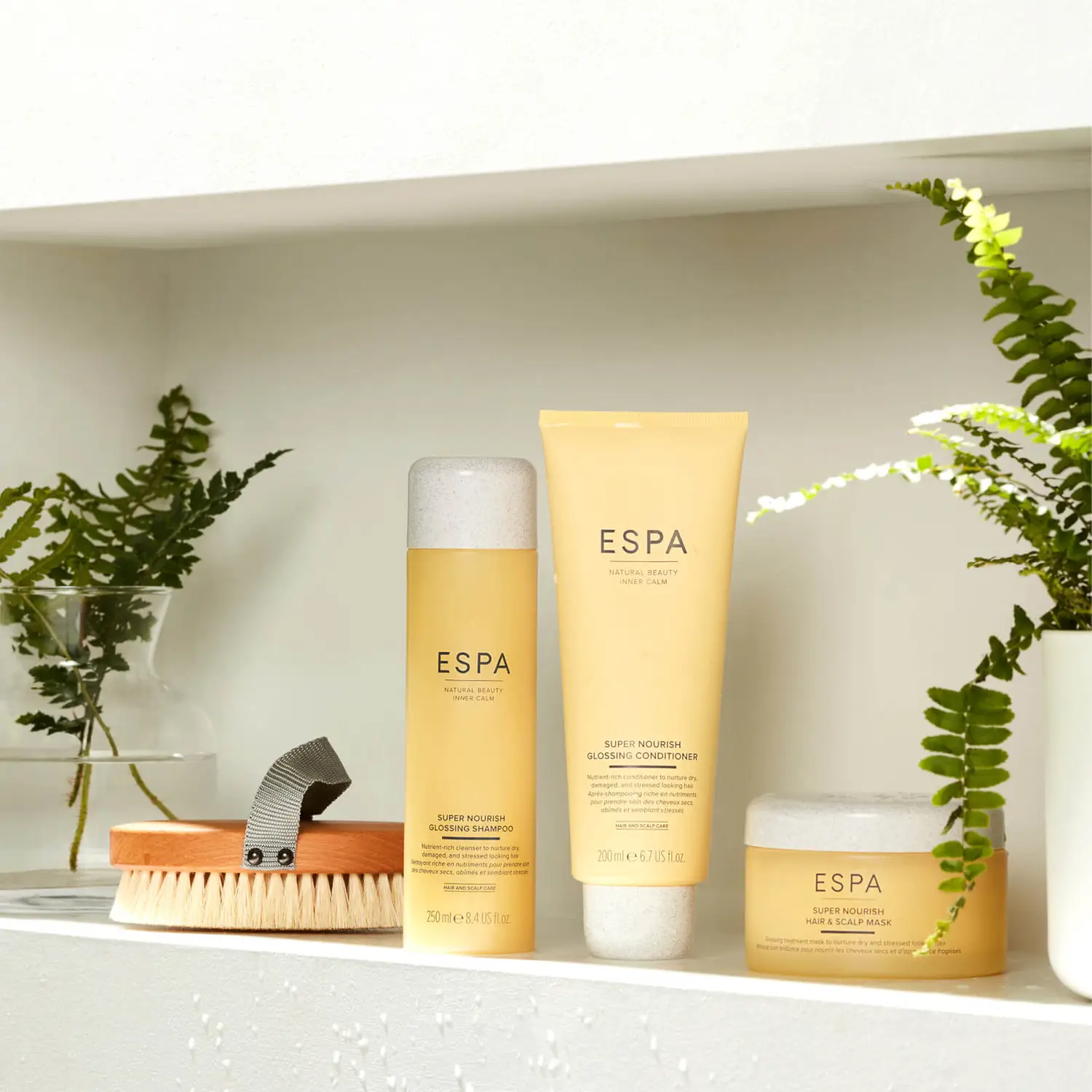 ESPA Super Nourish Glossing plaukų kondicionierius, 200 ml