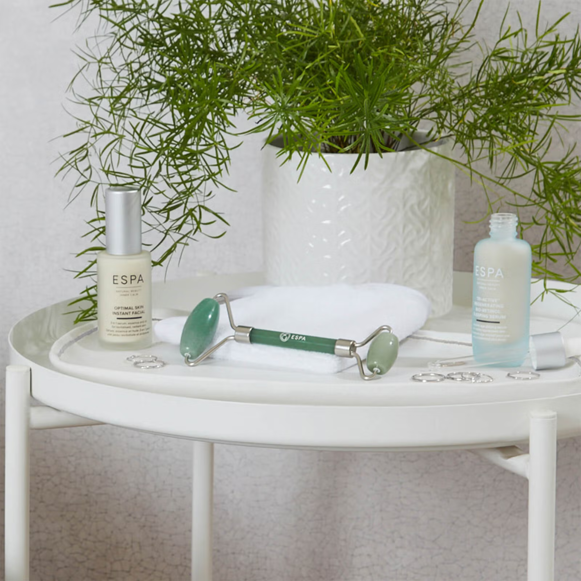 ESPA Aventurine Jade Crystal Roller veido masažuoklis