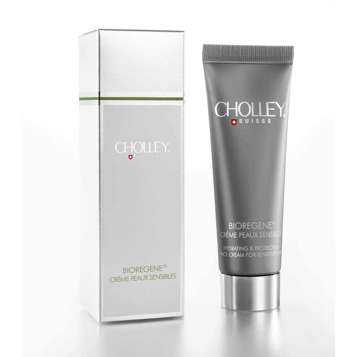 CHOLLEY BIOREGENE intensyviai drėkinantis kremas jautriai, sausai veido odai 50ml