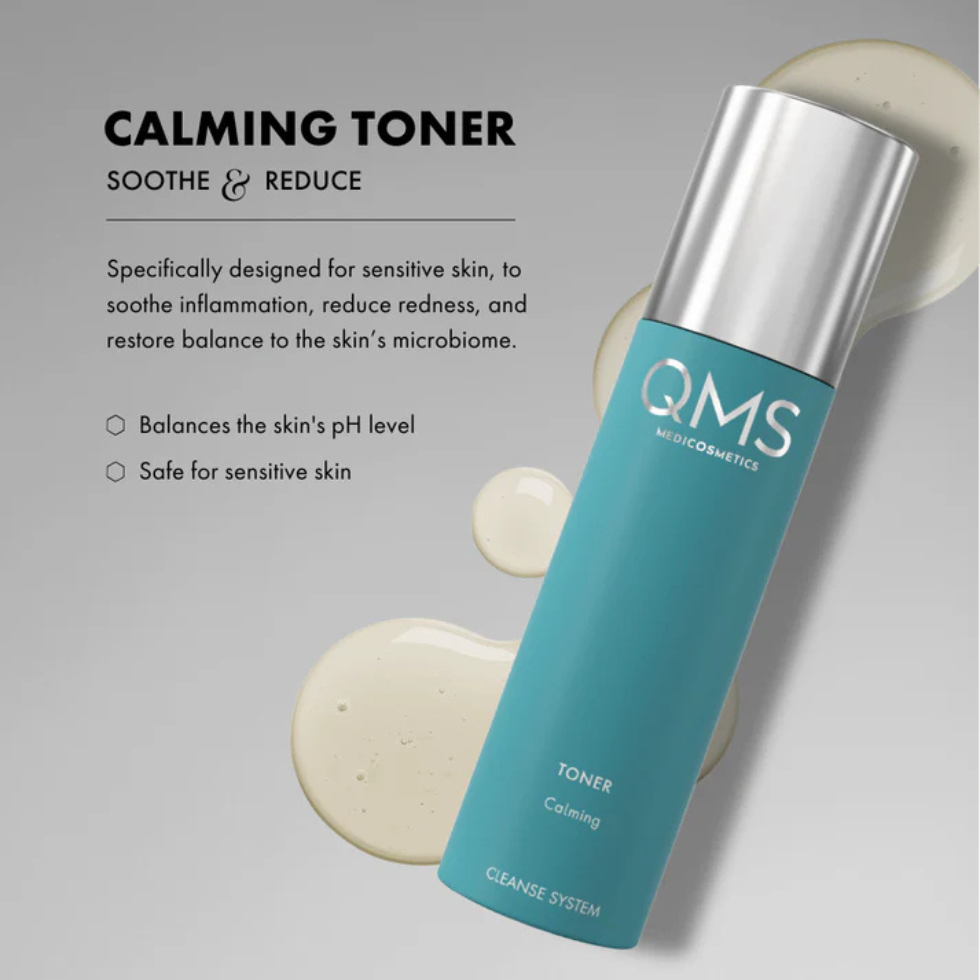 QMS Calming Toner veido tonikas, 200ml