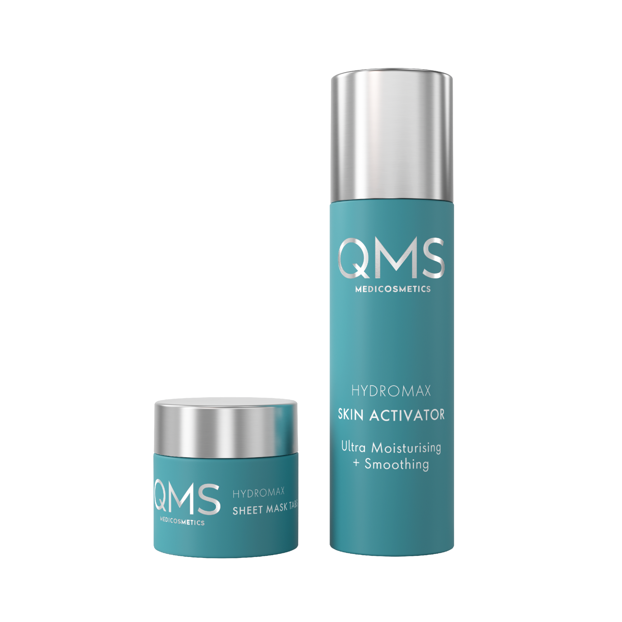 QMS Hydromax Skin Activator lakštinės veido kaukės, 4 vnt