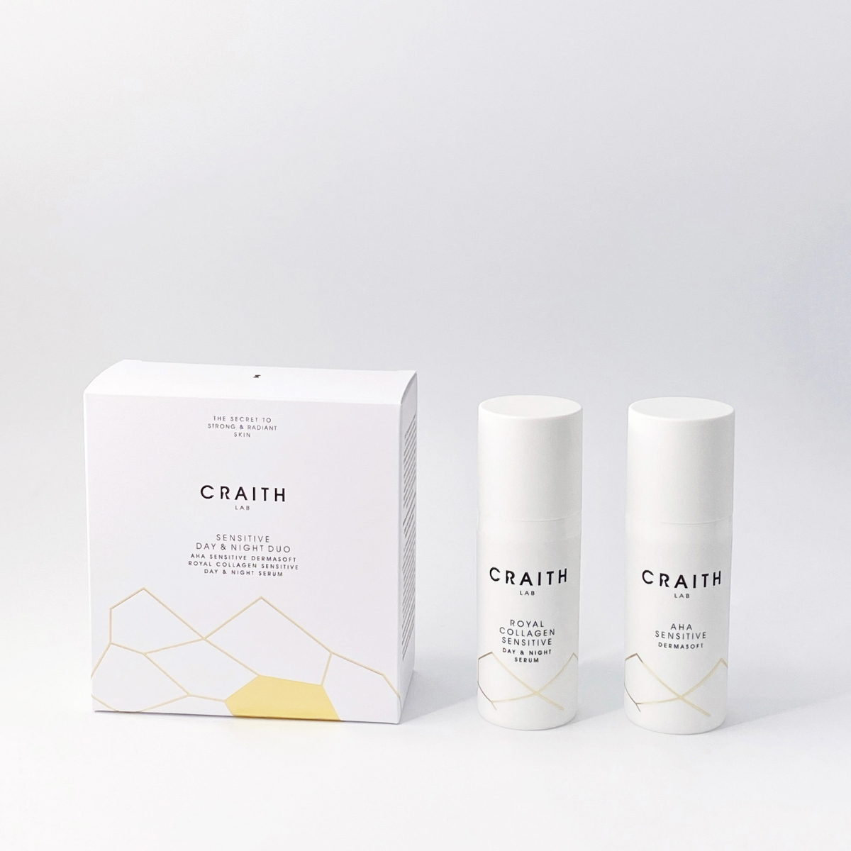 CRAITH Sensitive Day & Night Duo rinkinys jautriai odai, 2x30ml