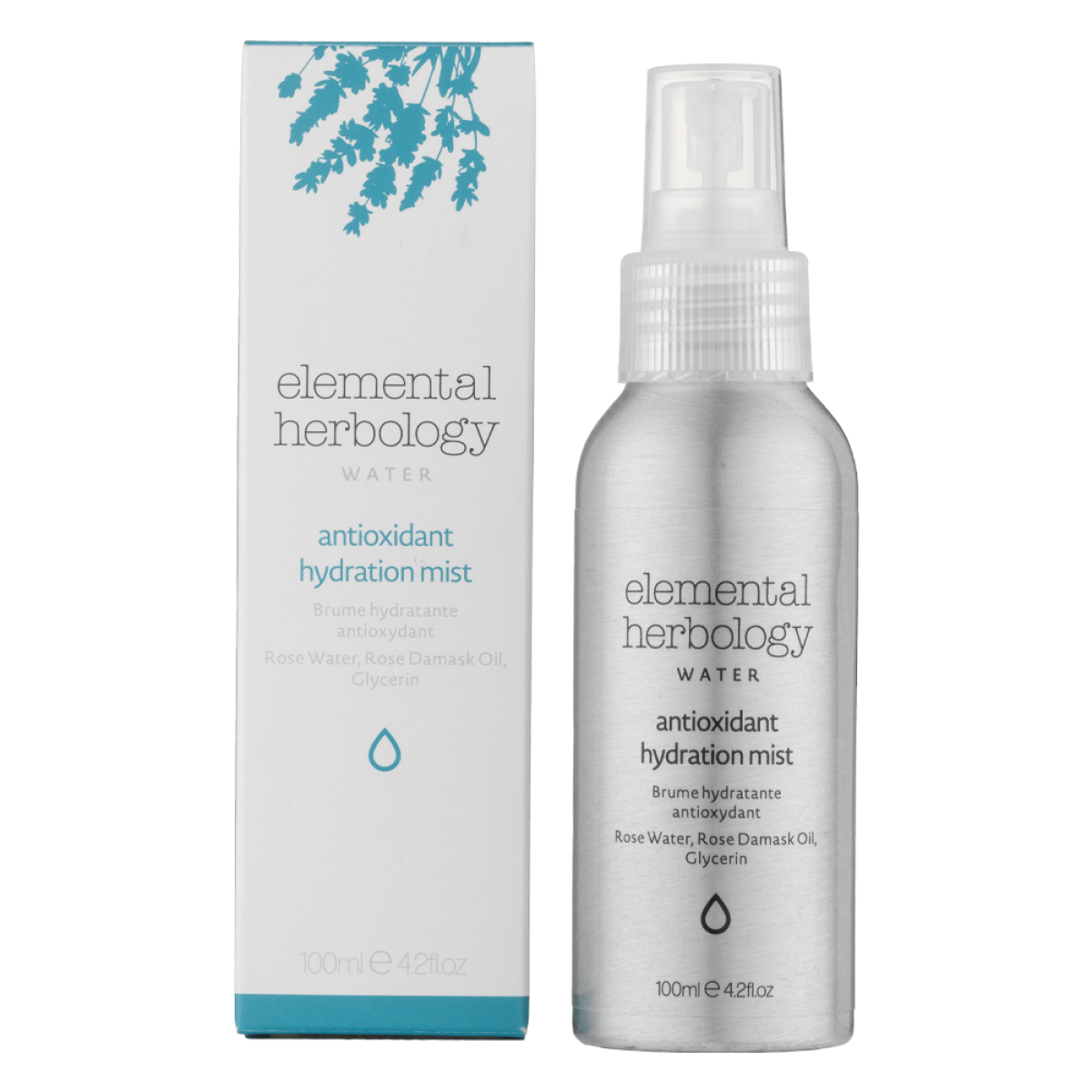 ELEMENTAL HERBOLOGY Antioxidant drėkinanti dulksna, 100 ml