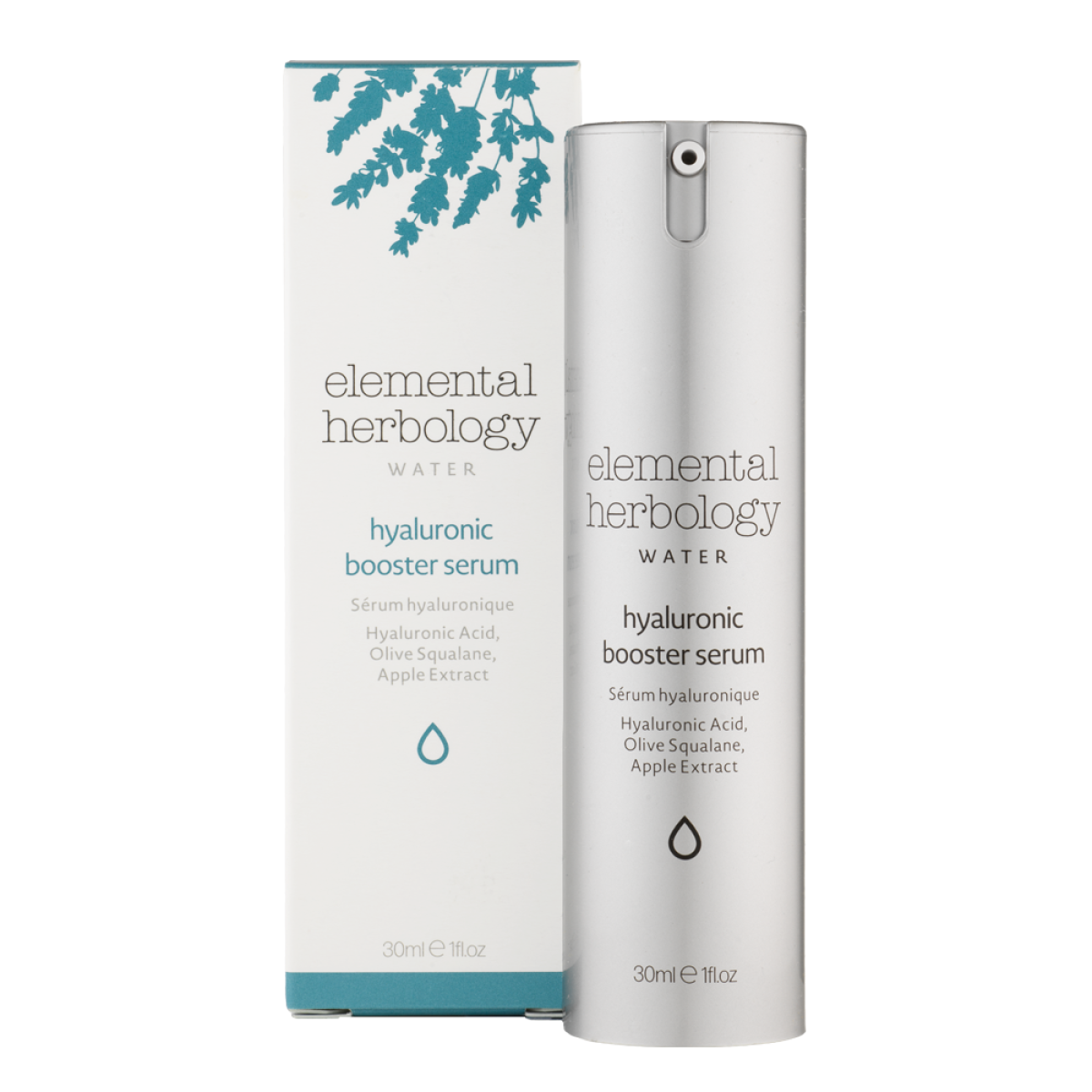ELEMENTAL HERBOLOGY Hyaluronic Booster drėkinantis veido serumas, 30 ml