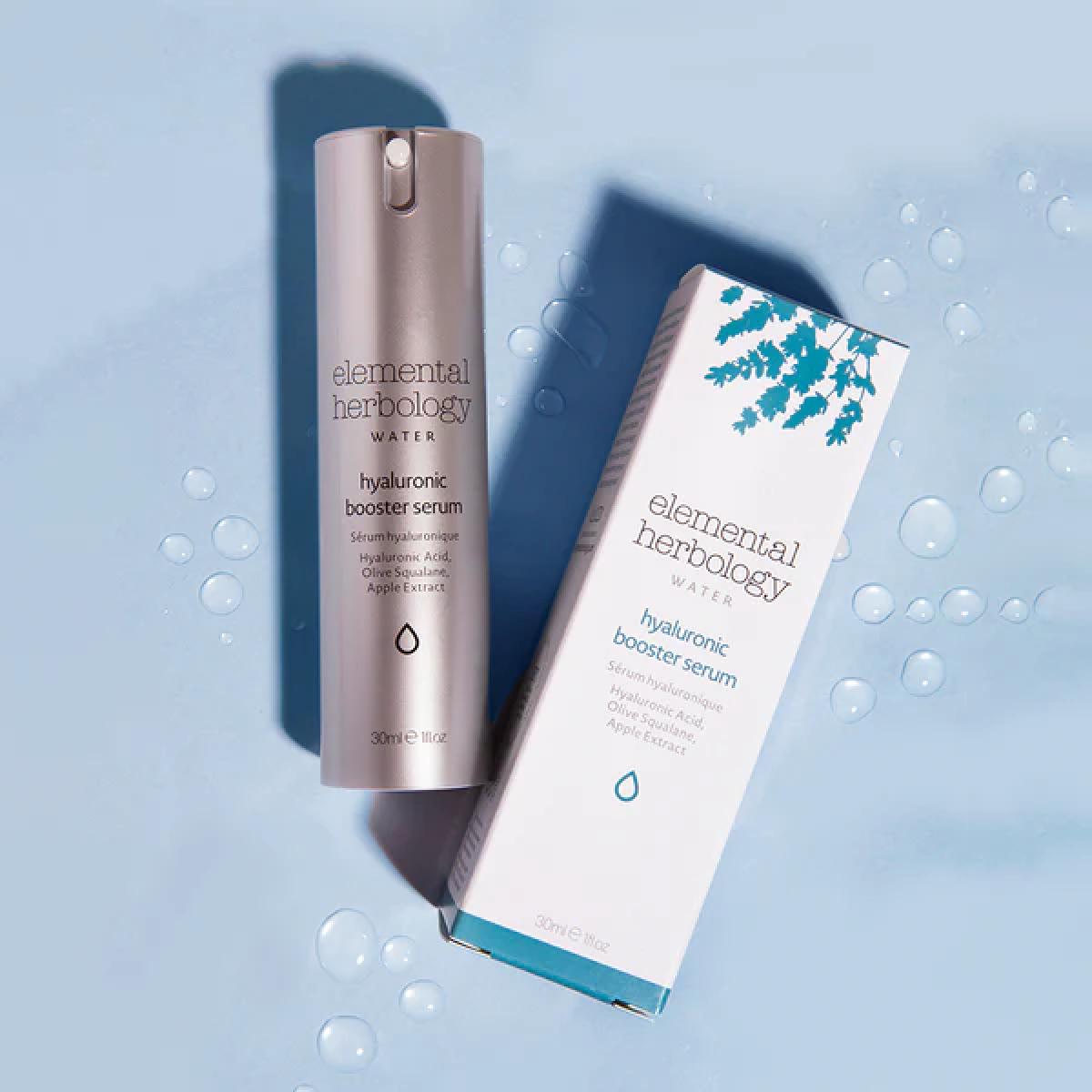 ELEMENTAL HERBOLOGY Hyaluronic Booster drėkinantis veido serumas, 30 ml