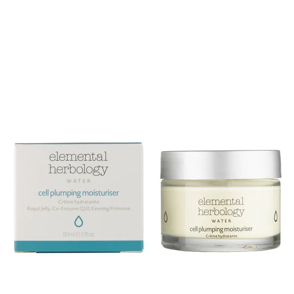 ELEMENTAL HERBOLOGY Cell Plumping veido kremas sausai odai, 50 ml