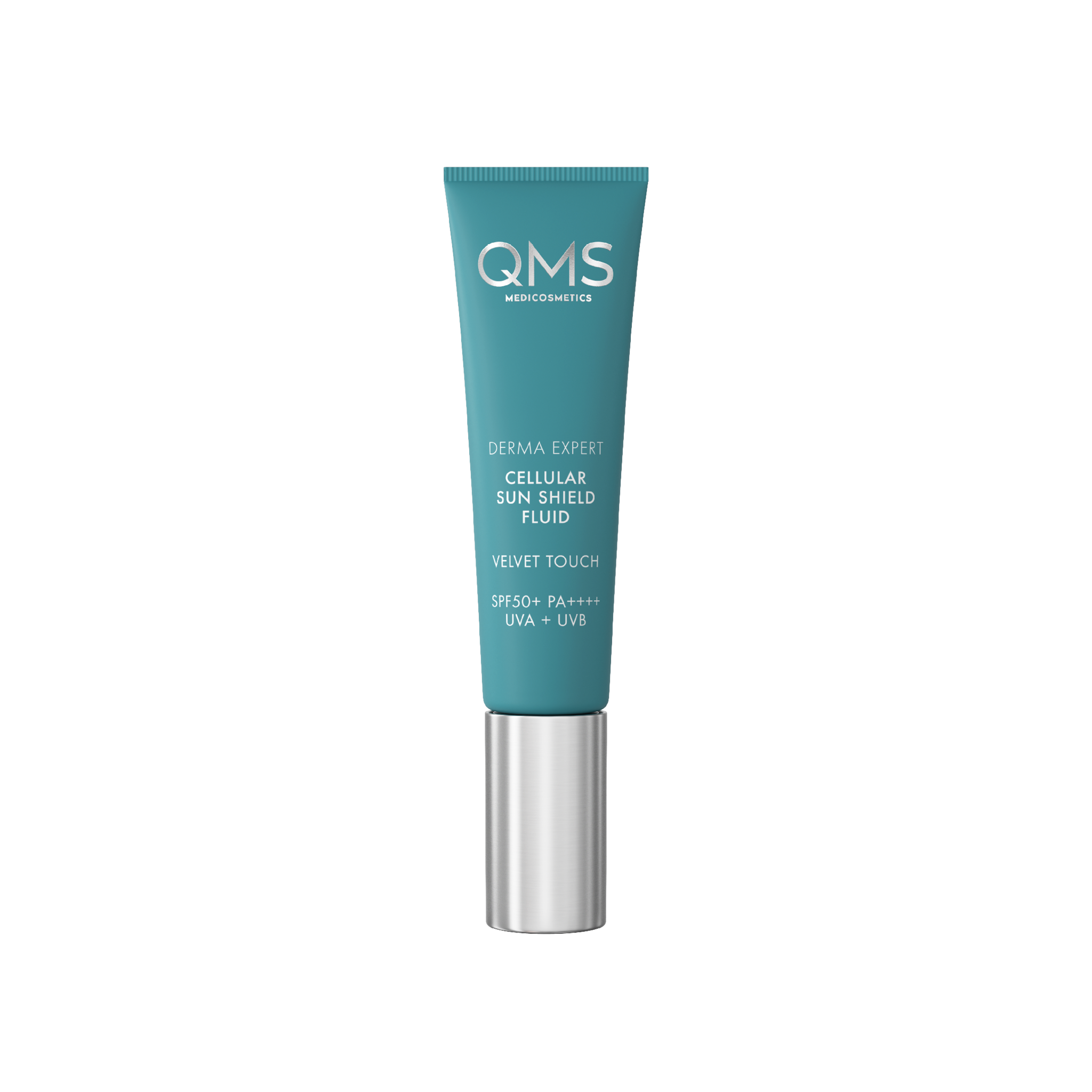 QMS Derma Expert Cellular Sun Shield Velvet Touch SPF50 veido kremas, 30ml