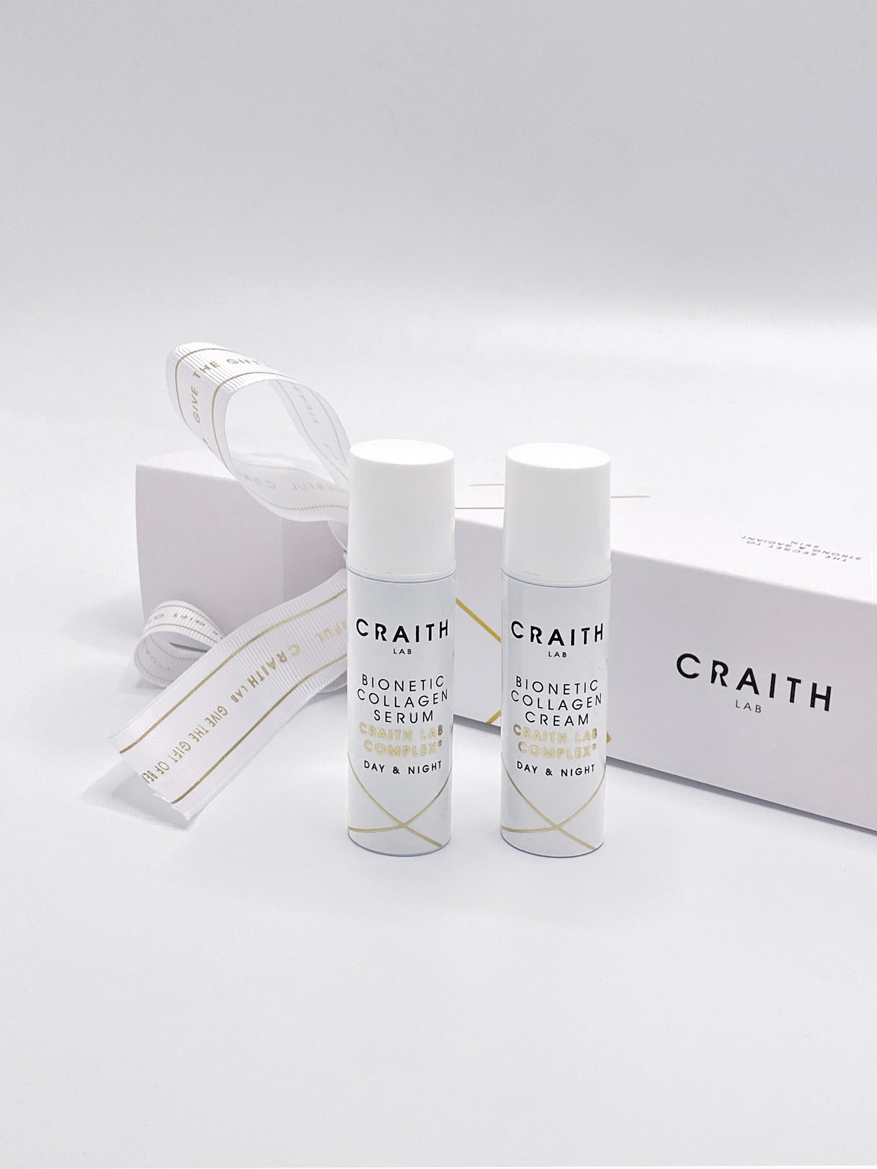 CRAITH DUO Bionetic Collagen veido serumo ir kremo rinkinys, 2x10ml