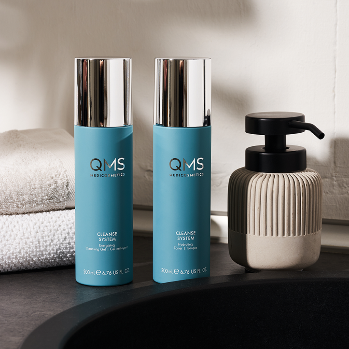 QMS Energizing Cleansing Gel/ Energizuojantis valomasis gelis 200 ml