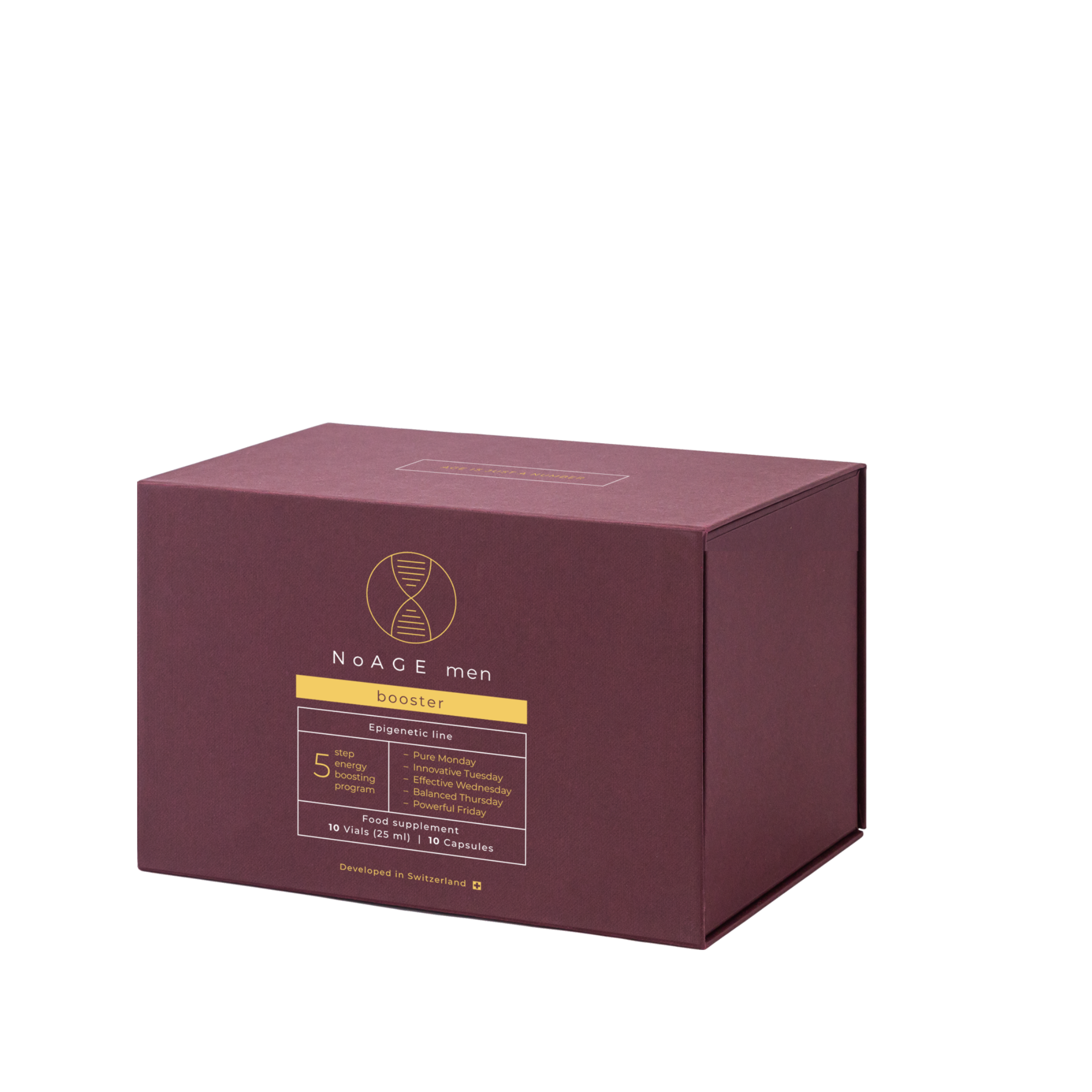 NoAge Men Booster maisto papildas