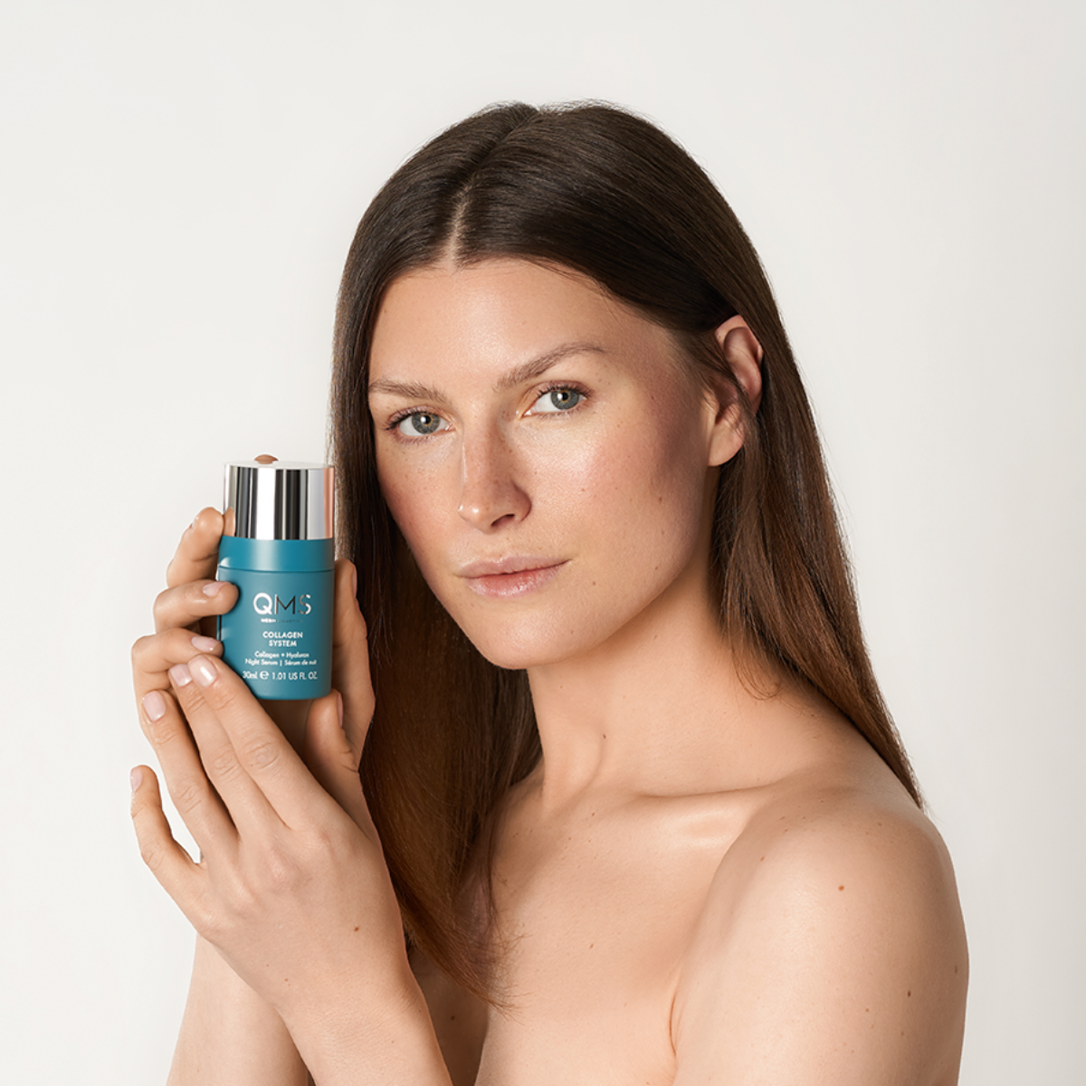 QMS Collagen Night veido serumas, 30 ml