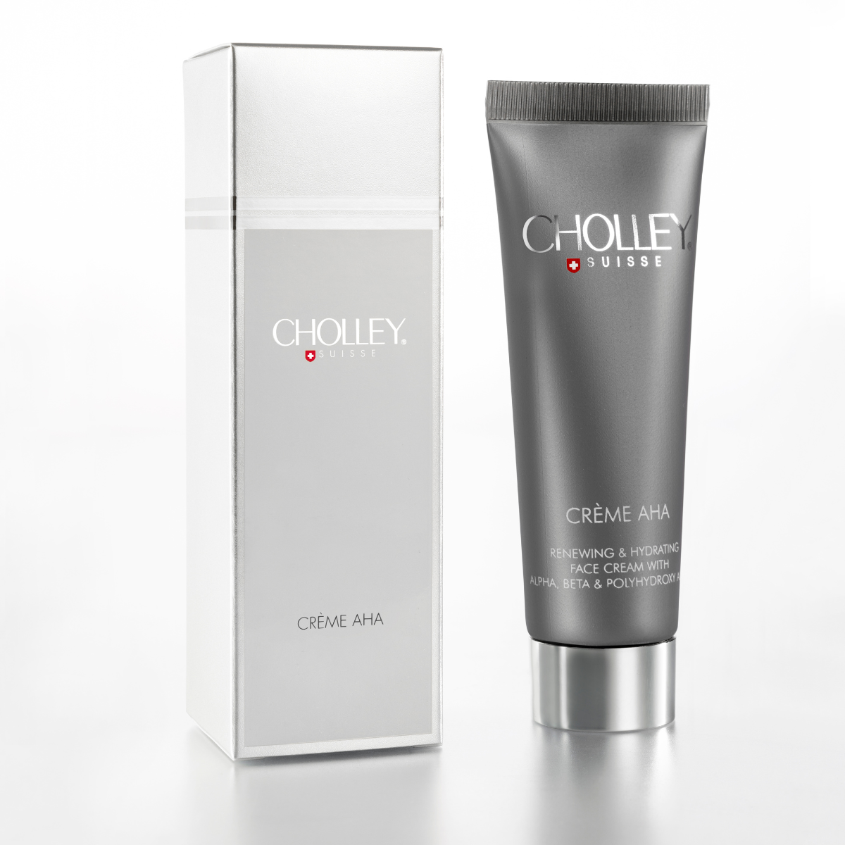 CHOLLEY regeneruojantis ir intensyviai drėkinantis veido kremas su AHA rūgštimis, 50ml