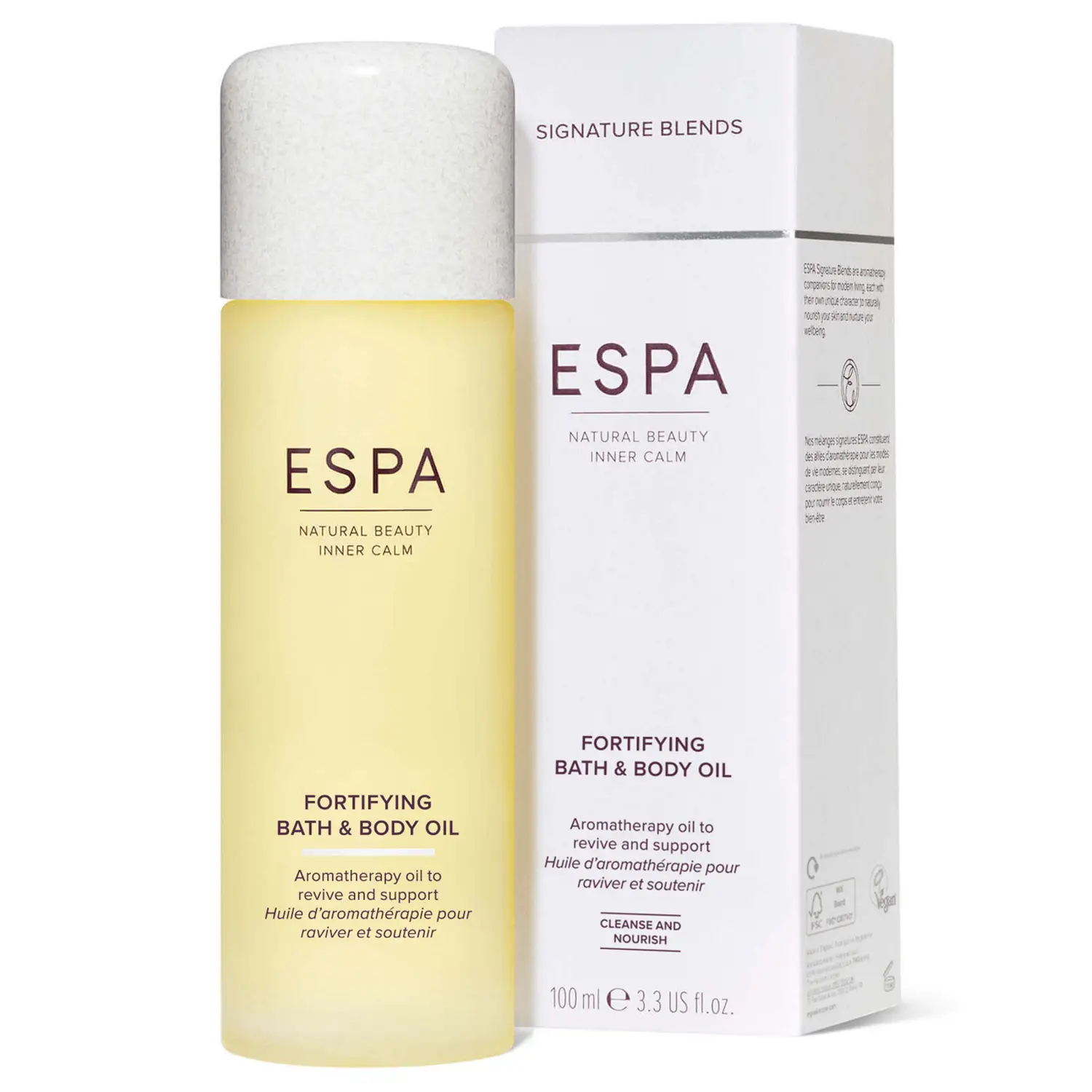 ESPA Fortifying vonios ir kūno aliejus, 100 ml