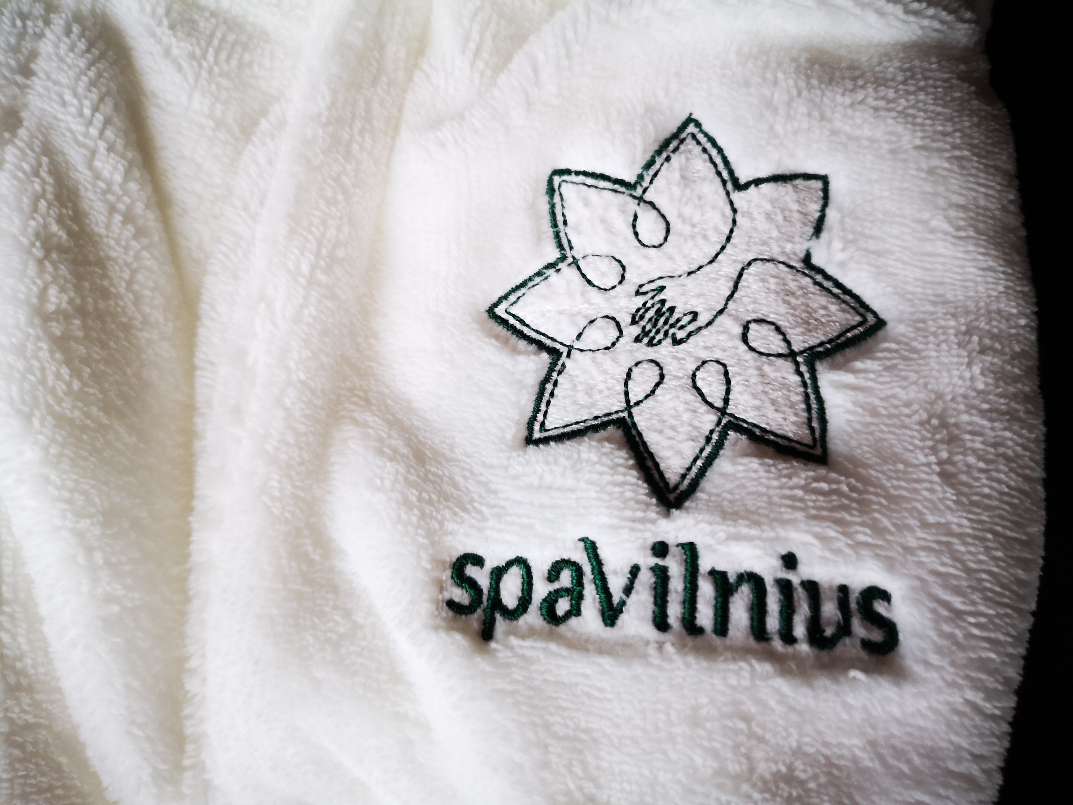 Vaikiškas SPA VILNIUS chalatas