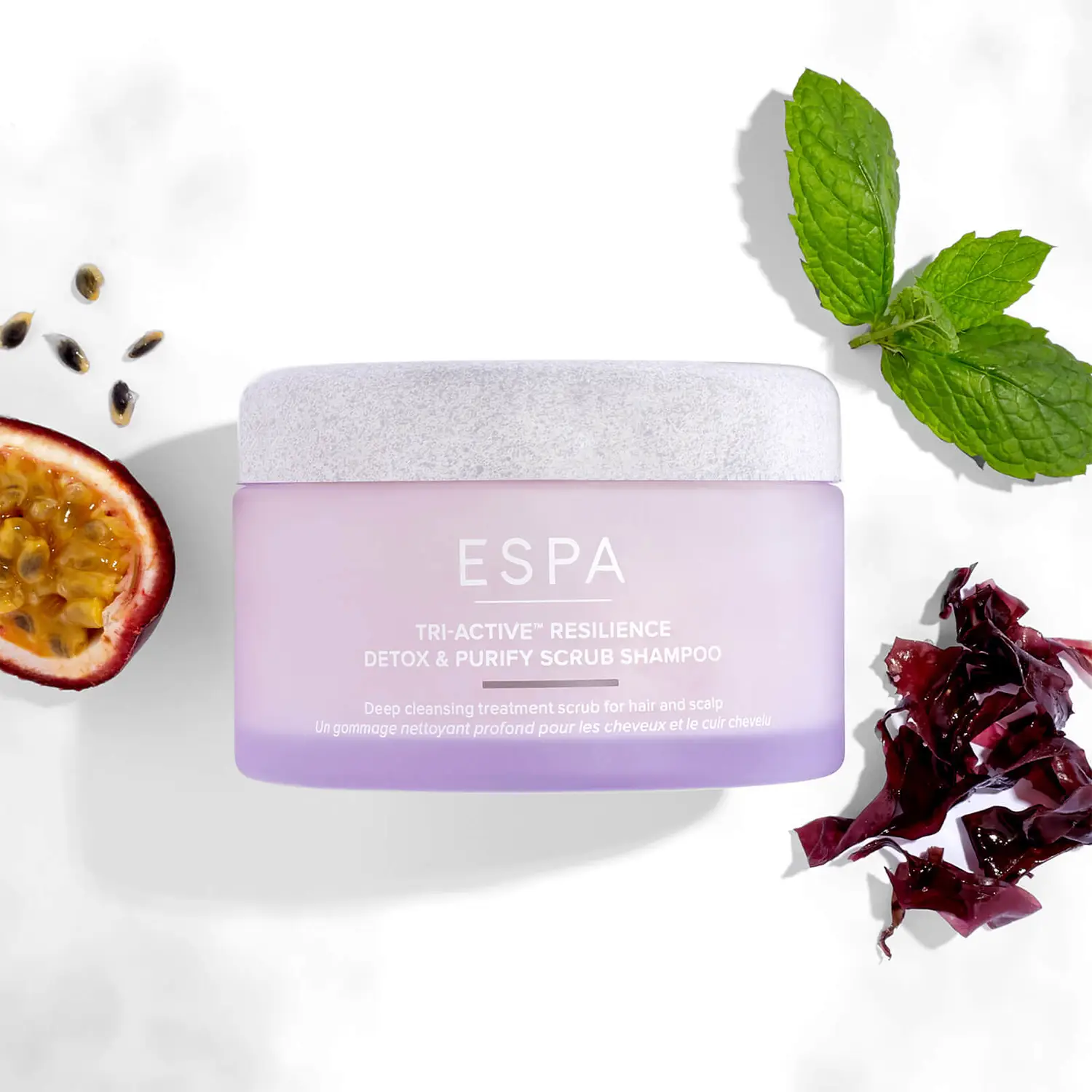 ESPA Tri-Active™ Resilience Detox & Purify šveičiamasis šampūnas, 190 ml
