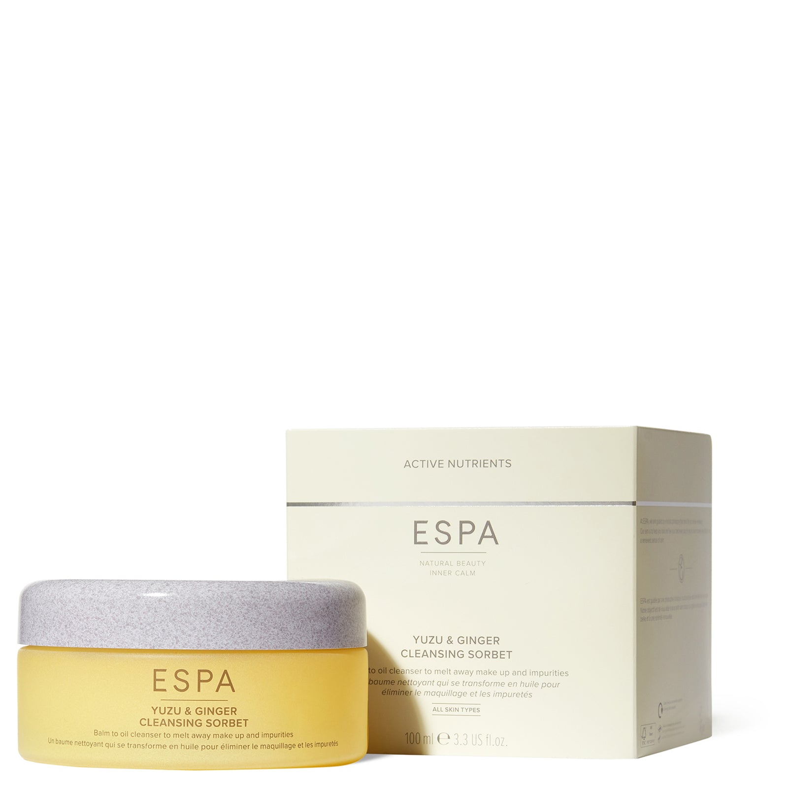 ESPA Yuzu & Ginger Cleansing Sorbet veido prausiklis, 100 ml