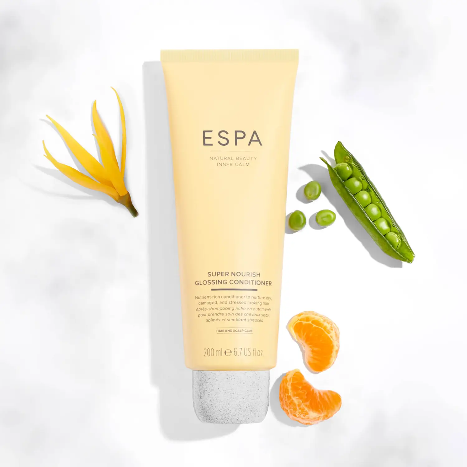 ESPA Super Nourish Glossing plaukų kondicionierius, 200 ml