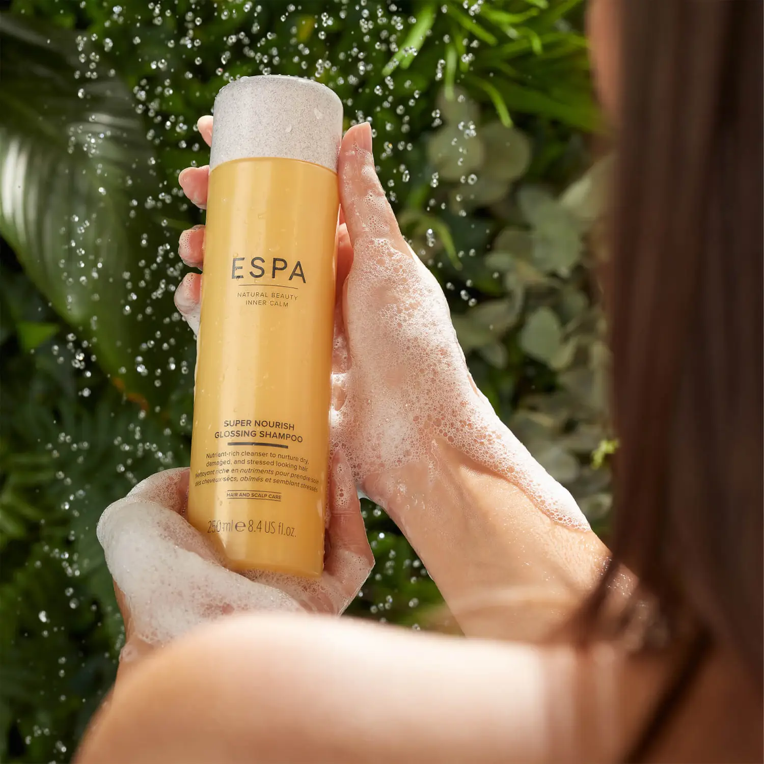 ESPA Super Nourish Glossing šampūnas, 250 ml